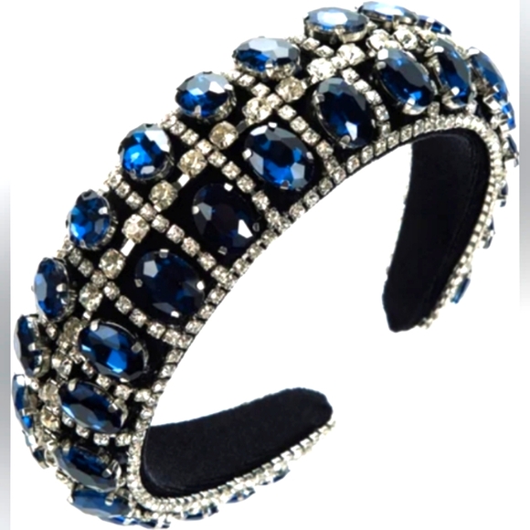 Rhinestone Baroque Headband - Picture 2 of 3